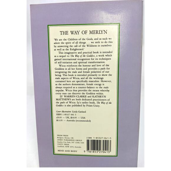 The Way of Merlyn - The Male Path in Wicca - Ly Warren-Clarke - Picture 4 of 5